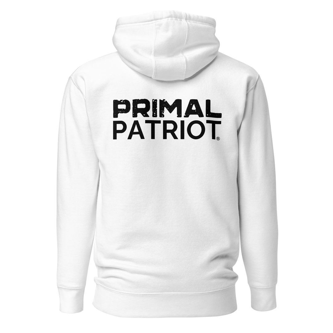 Men's Hoodie - Primal White