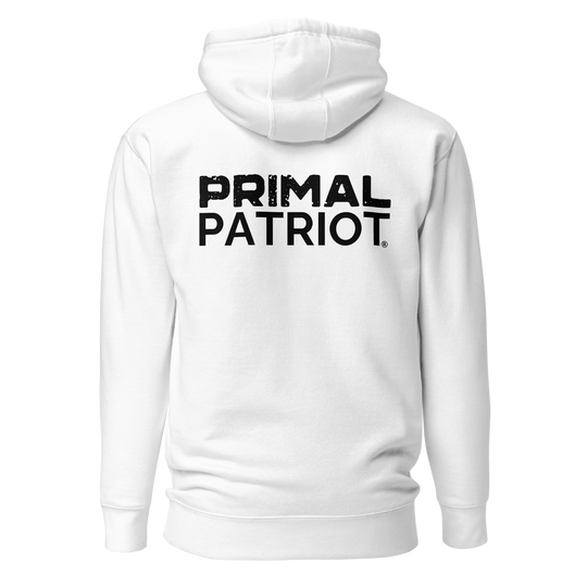 Men's Hoodie - Primal White