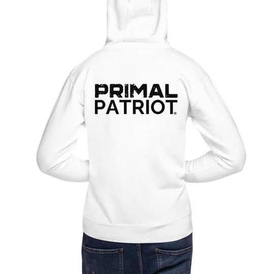 Men's Hoodie - Primal White