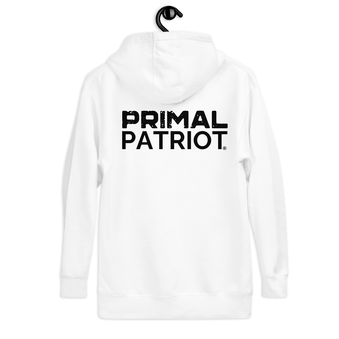 Men's Hoodie - Primal White