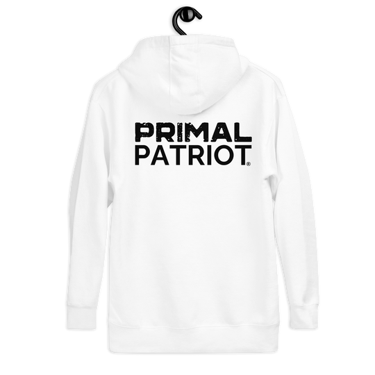 Men's Hoodie - Primal White