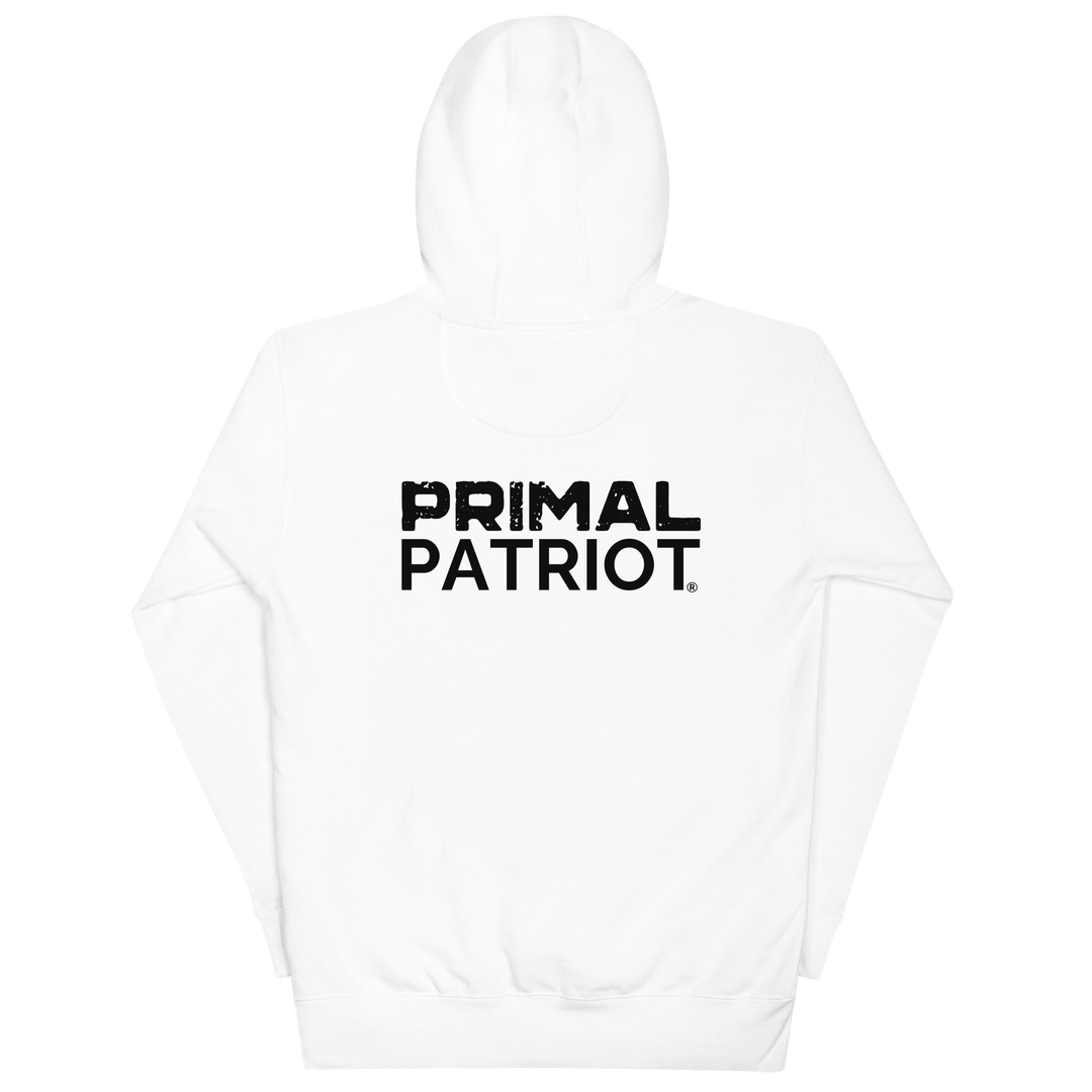 Men's Hoodie - Primal White