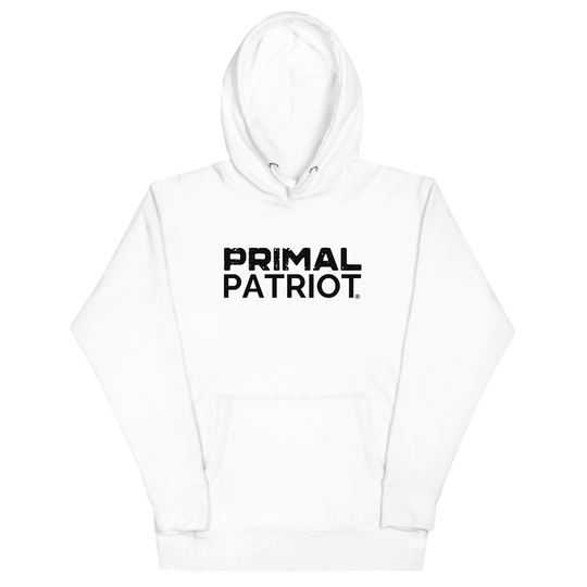 Men's Hoodie - Primal White