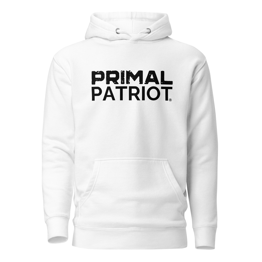 Men's Hoodie - Primal White