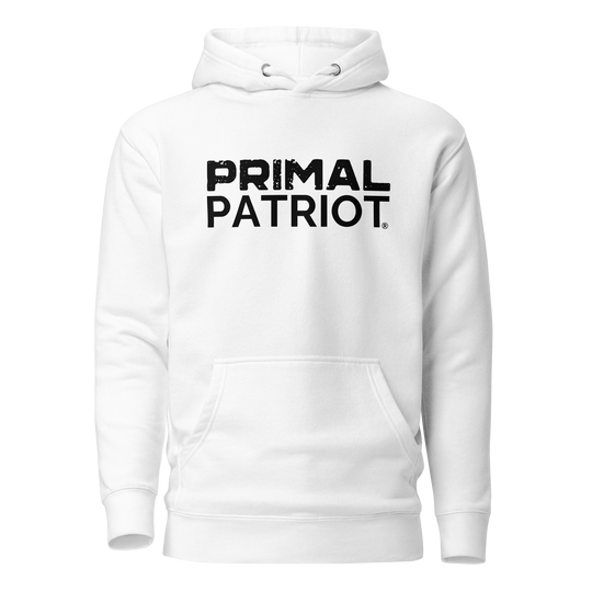 Men's Hoodie - Primal White