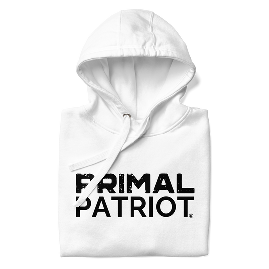 Men's Hoodie - Primal White