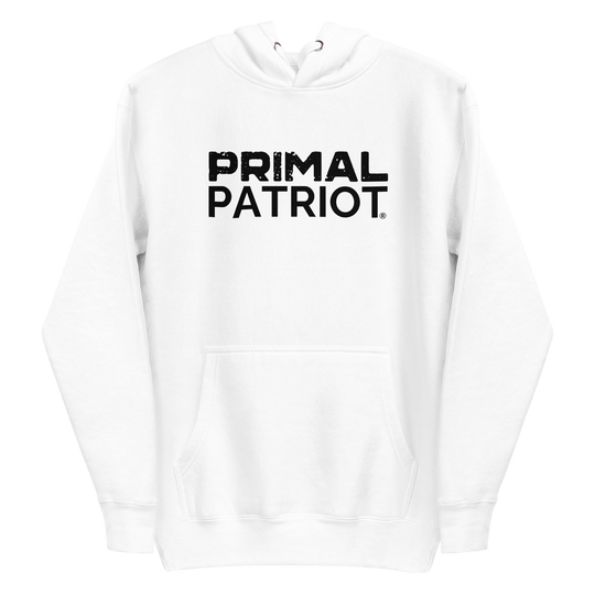 Men's Hoodie - Primal White