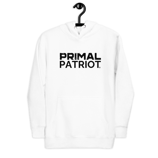 Men's Hoodie - Primal White