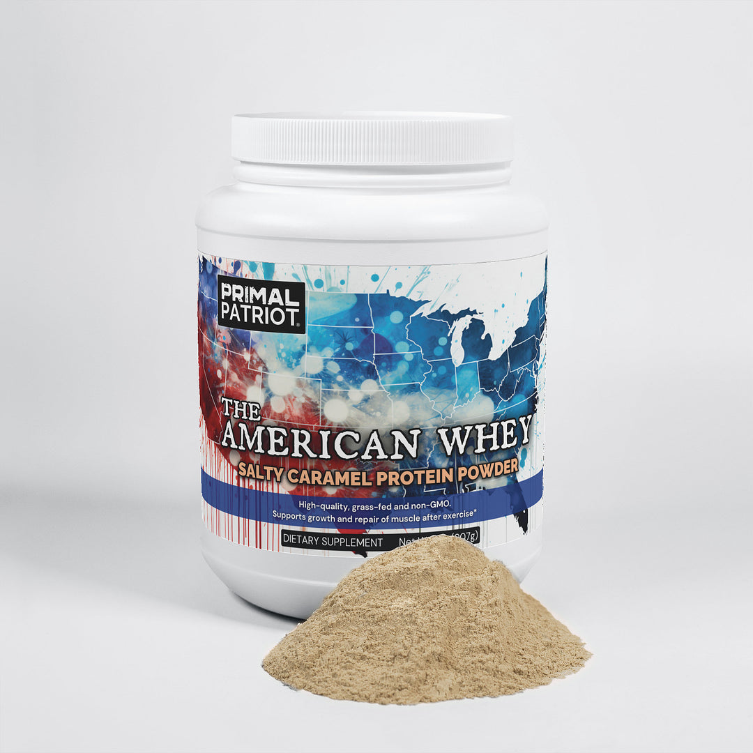 The American Whey - Whey Protein Powder (Salty Caramel)