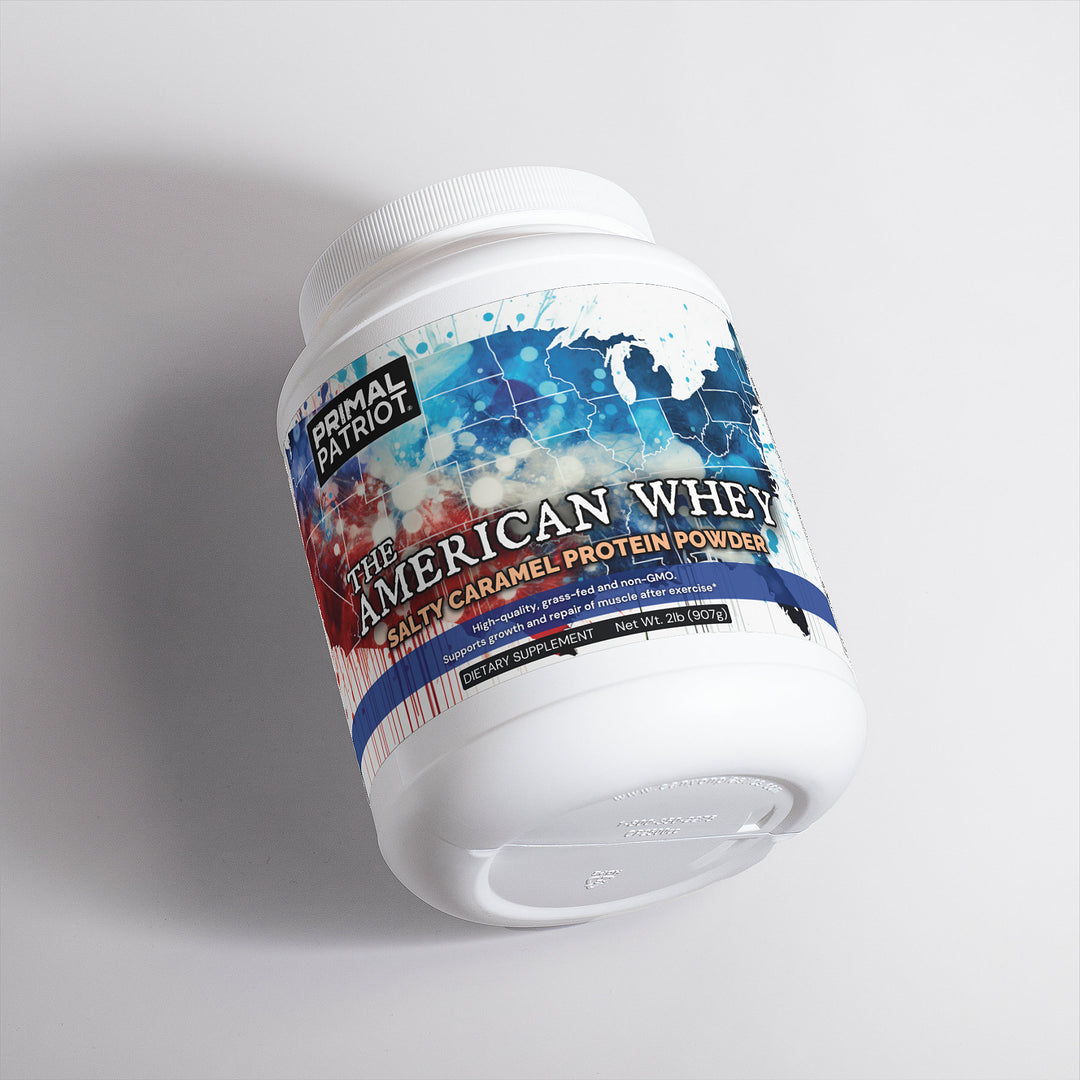 The American Whey - Whey Protein Powder (Salty Caramel)