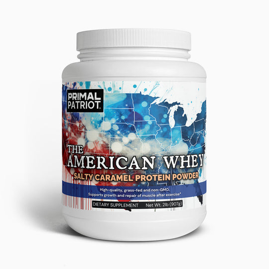 The American Whey - Whey Protein Powder (Salty Caramel)